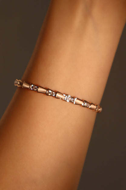 Women's Bracelet Rose Gold Opal Zirconia - 2