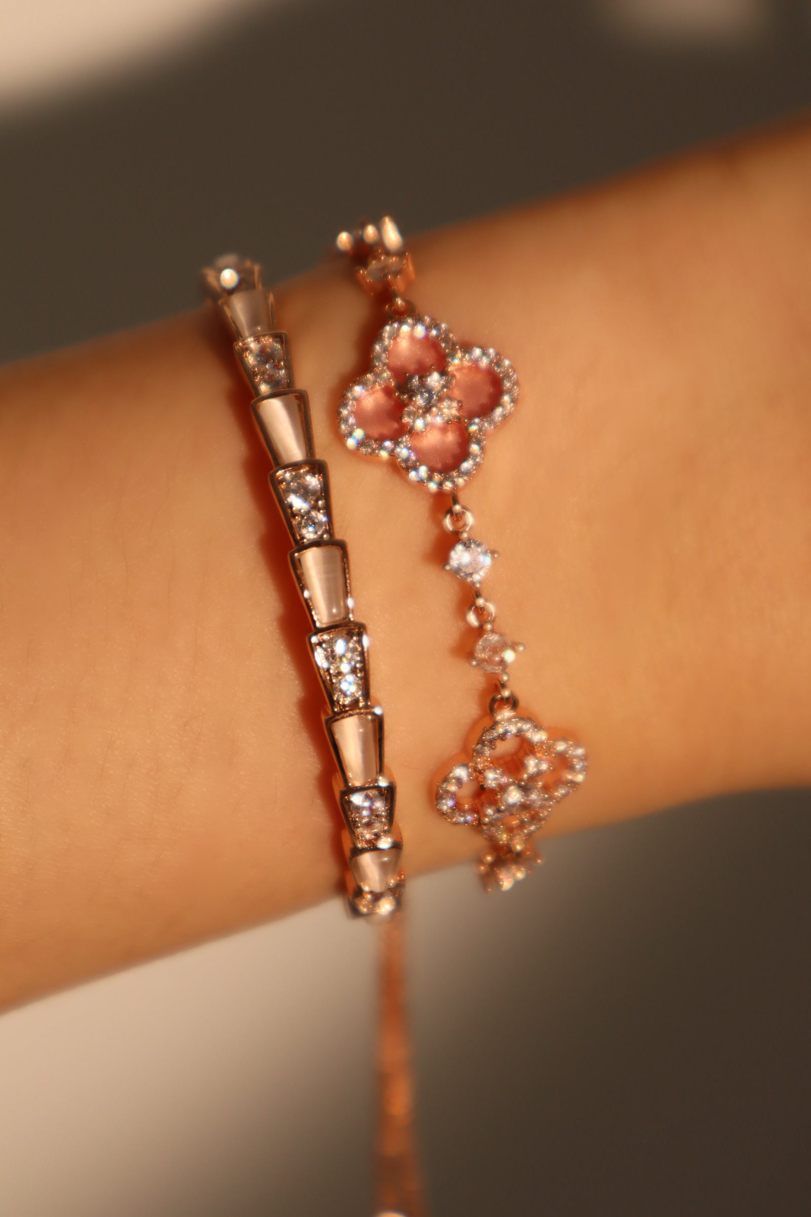 Women's Bracelet Rose Gold Opal Zirconia - 3