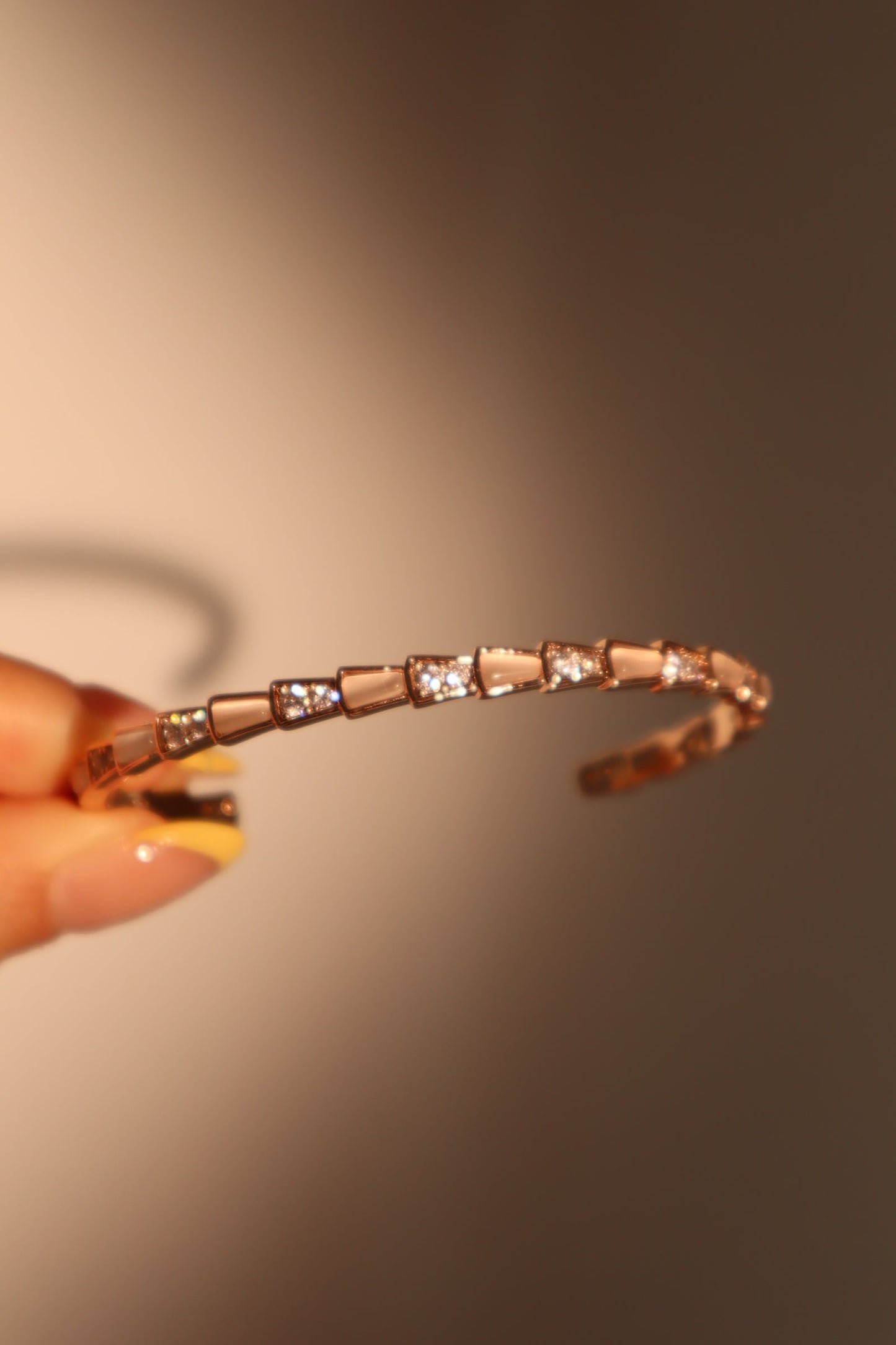 Women's Bracelet Rose Gold Opal Zirconia - 6