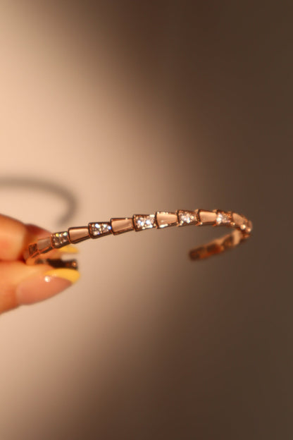 Women's Bracelet Rose Gold Opal Zirconia - 6