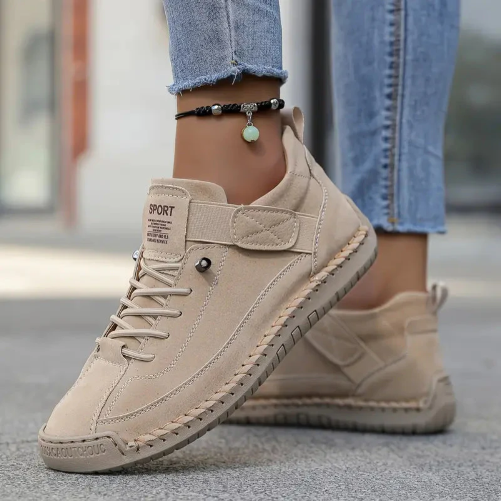 Women's Lightweight Orthopedic Walking Shoes - front view | Hensley London