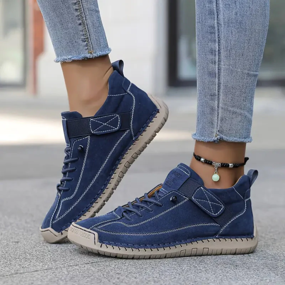 Women's Lightweight Orthopedic Walking Shoes - side view | Hensley London