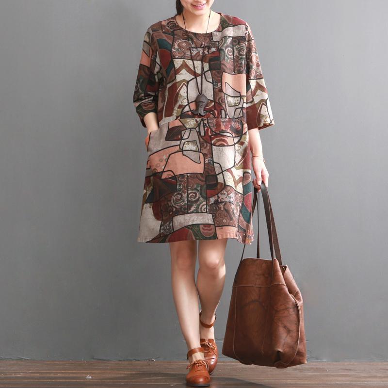 Raven Floral Dress | Plus Size Cotton Sundress for Summer