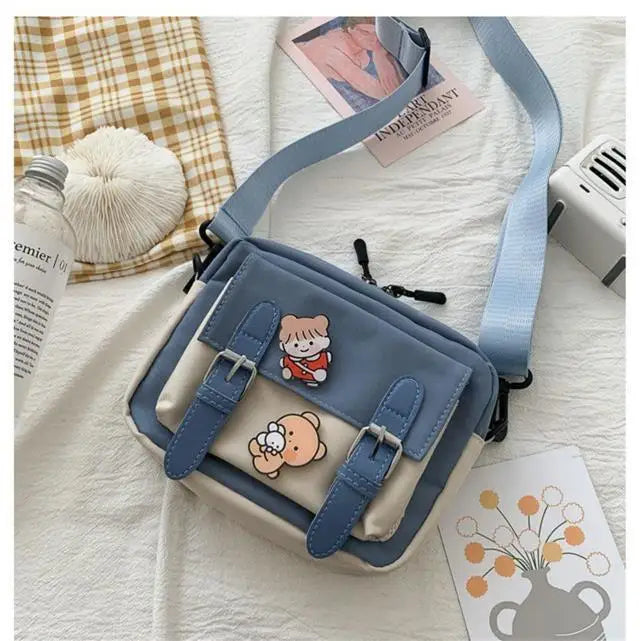 Variant image for Women's Shoulder Bag Beige One Size Canvas-1