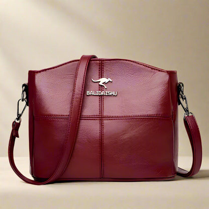 Variant image for Women's Crossbody Bag Black Medium Leather-14