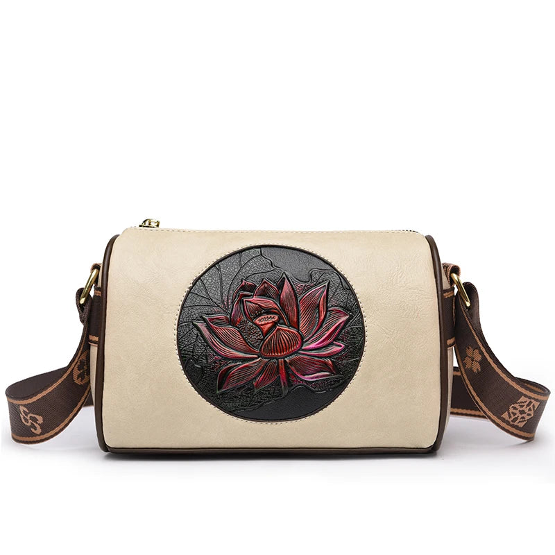 Variant image for Women's Crossbody Bag Black Medium Leather-16