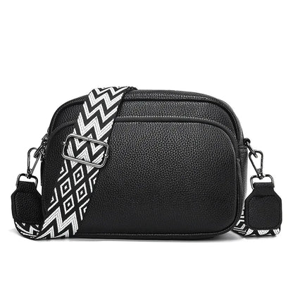 Variant image for Women's Crossbody Bag Black Large PU Material-3
