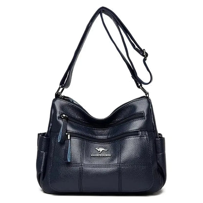 Variant image for Women's Crossbody Bag Black Medium Leather-18