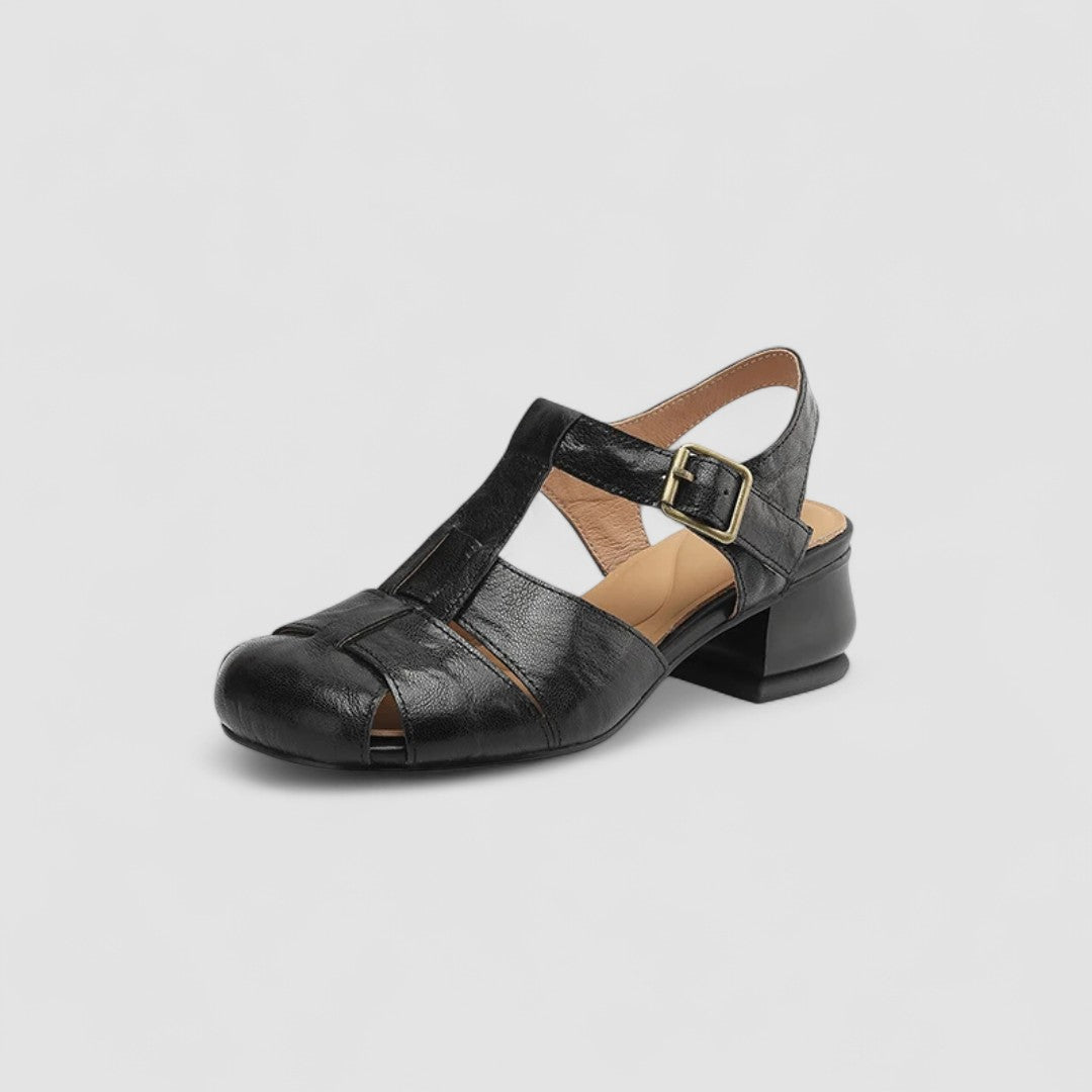 Women's Mary Jane Shoes Black Synthetic Orthopaedic Comfort - 6