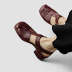 Women's Mary Jane Shoes Black Synthetic Orthopaedic Comfort - 8