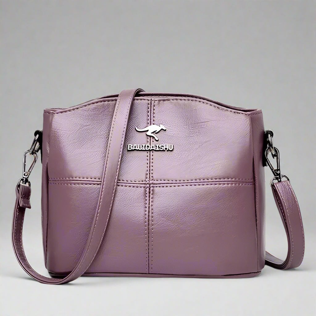 Variant image for Women's Crossbody Bag Black Medium Leather-17
