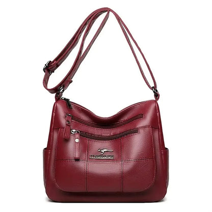 Variant image for Women's Crossbody Bag Black Medium Leather-9
