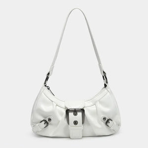 Women's Shoulder Bag Brown One Size Leather Retro Style