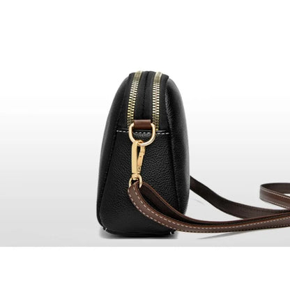 Women's Crossbody Bag Black One Size Genuine Leather-5
