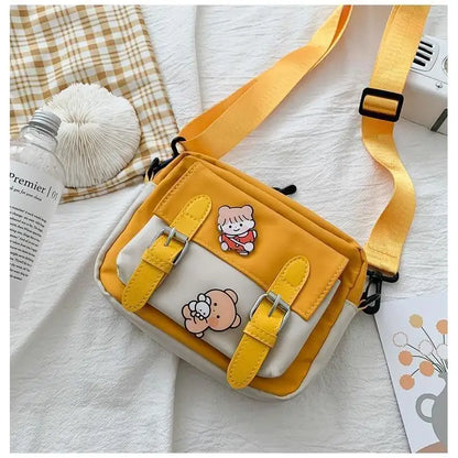 Variant image for Women's Shoulder Bag Beige One Size Canvas-2
