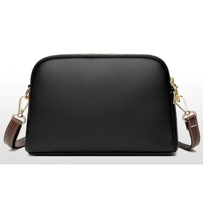 Women's Crossbody Bag Black One Size Genuine Leather-3