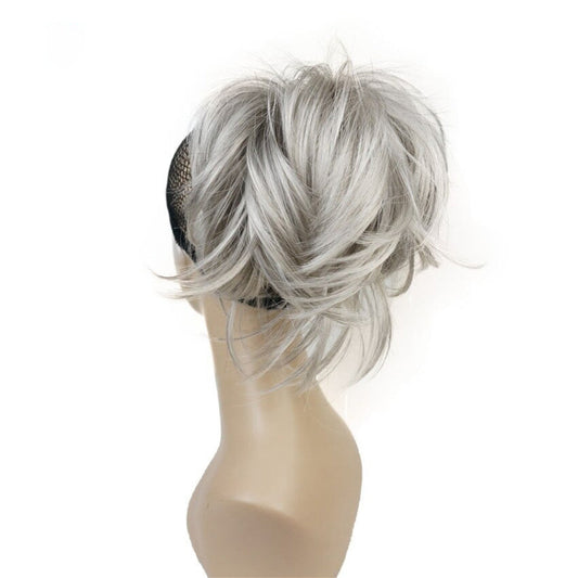 Short Natural Wave Ponytail Extension with Claw Clip – Easy Clip-On Hairpiece 1