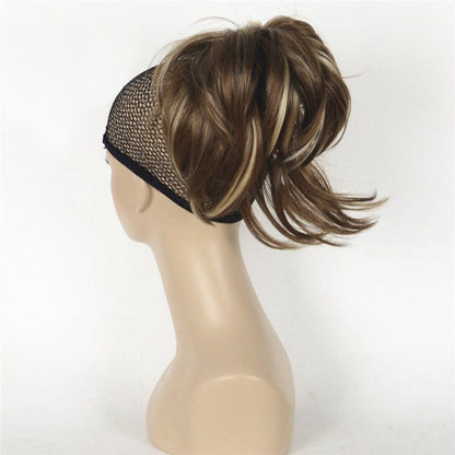 Short Natural Wave Ponytail Extension with Claw Clip – Easy Clip-On Hairpiece 6