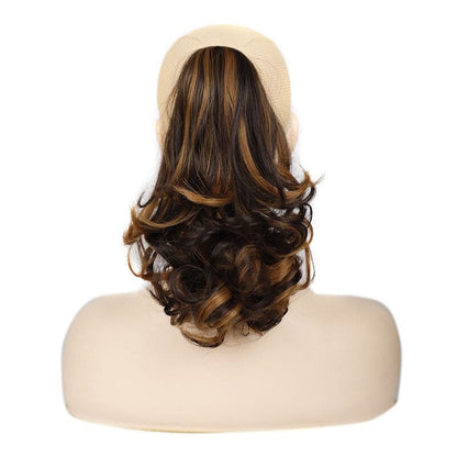 Short Wavy Ponytail Claw Clip-In Hair Extensions – 12 Inch, Natural Look, High-Temperature Fiber 3