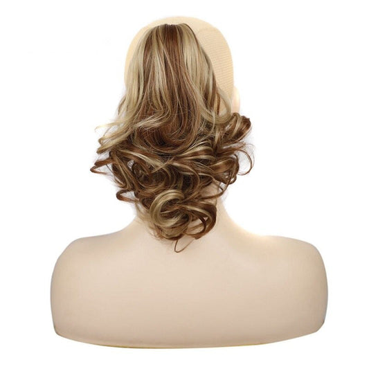 Short Wavy Ponytail Claw Clip-In Hair Extensions – 12 Inch, Natural Look, High-Temperature Fiber 5