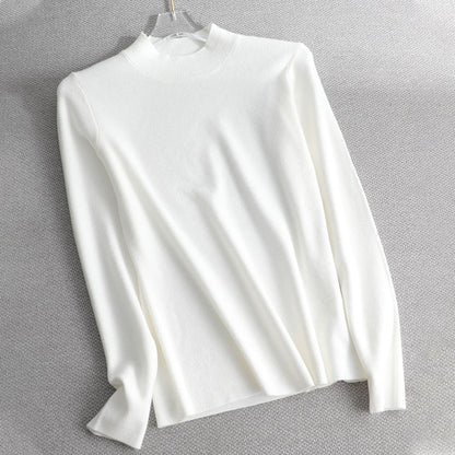 Slim Fit Turtleneck Long Sleeve Pullover Sweaters 10