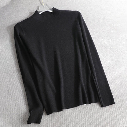 Slim Fit Turtleneck Long Sleeve Pullover Sweaters 16