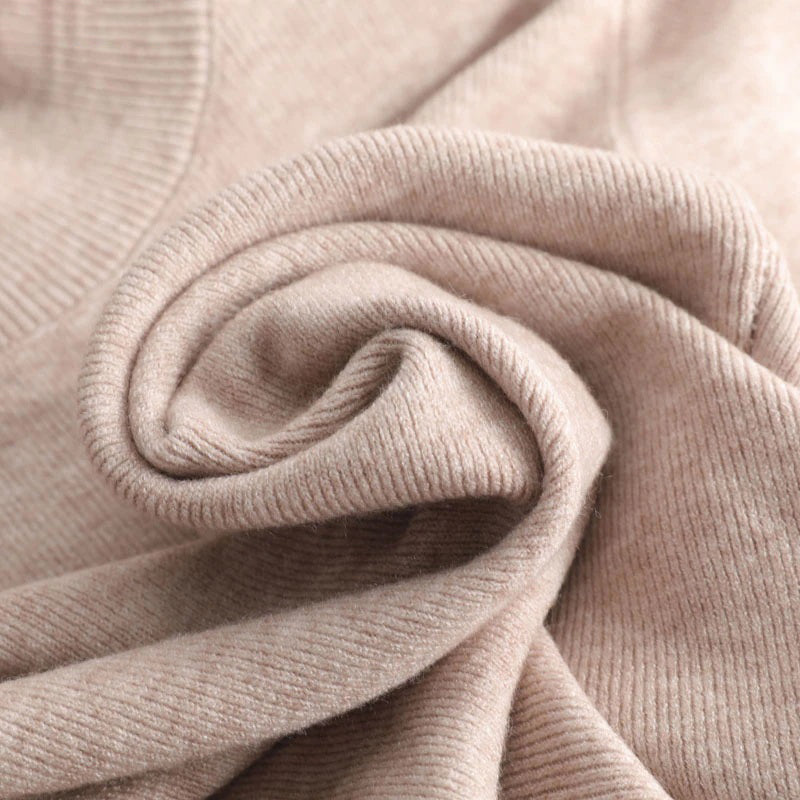 Slim Fit Turtleneck Long Sleeve Pullover Sweaters 8