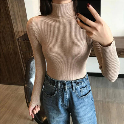 Slim Turtle Neck Pullover Sweater 10