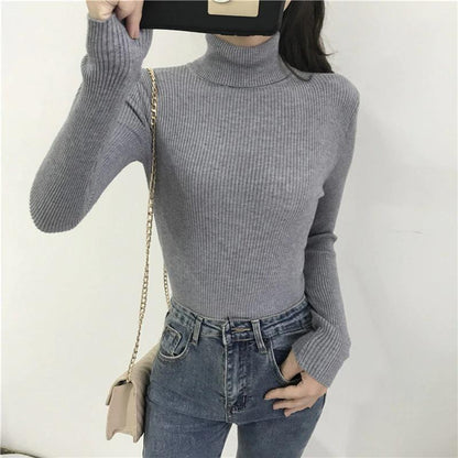 Slim Turtle Neck Pullover Sweater 7