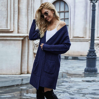 Soft and Cozy Knitted Long Sleeve Cardigan Sweater 10