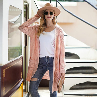Soft and Cozy Knitted Long Sleeve Cardigan Sweater 3