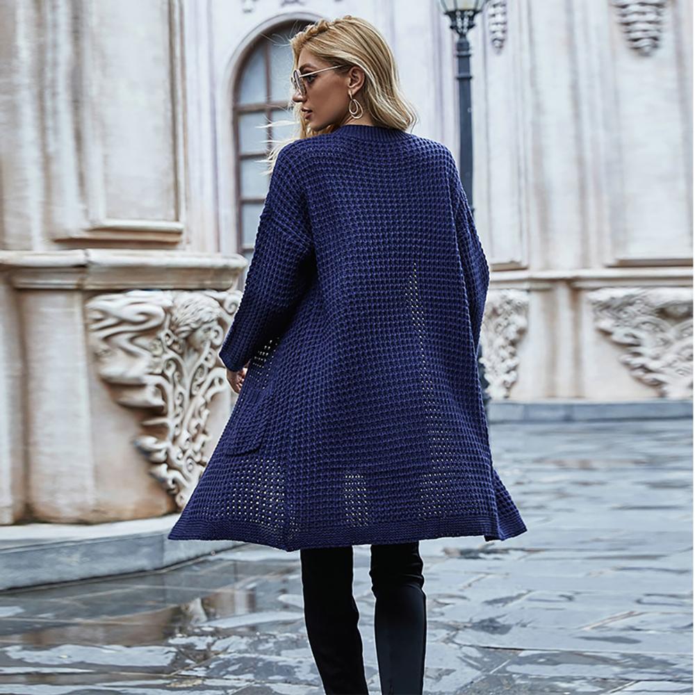 Soft and Cozy Knitted Long Sleeve Cardigan Sweater 6