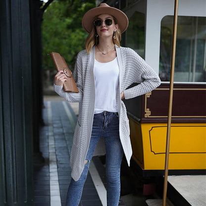 Soft and Cozy Knitted Long Sleeve Cardigan Sweater 9