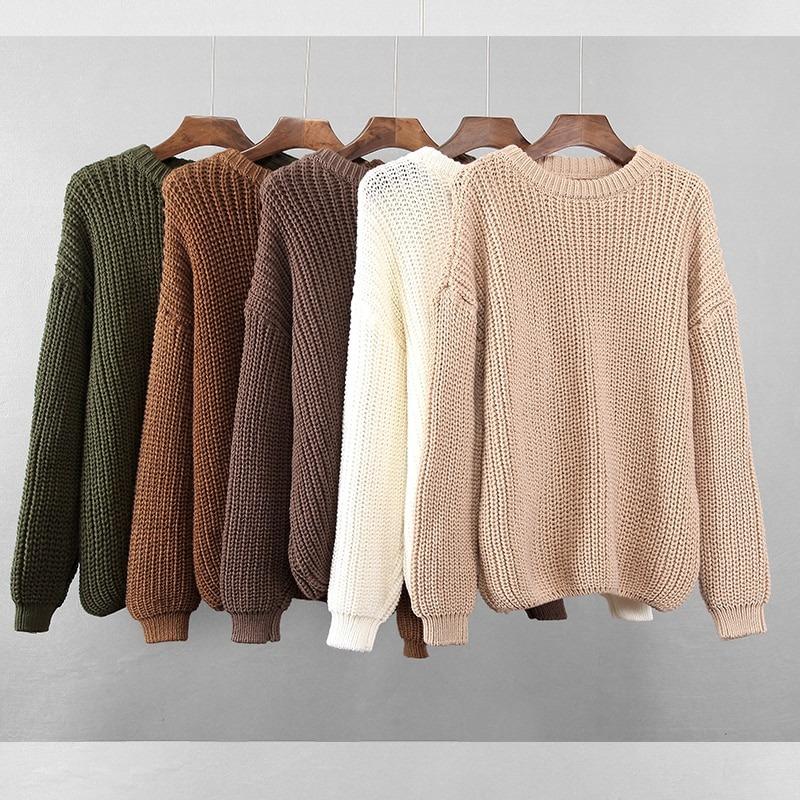 Soft and Warm Knitted Oversized Sweater 4
