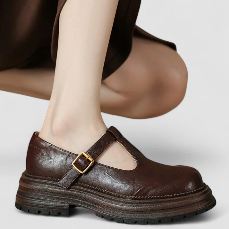 Women's Mary Jane Shoes Black Orthopaedic Comfort - 2