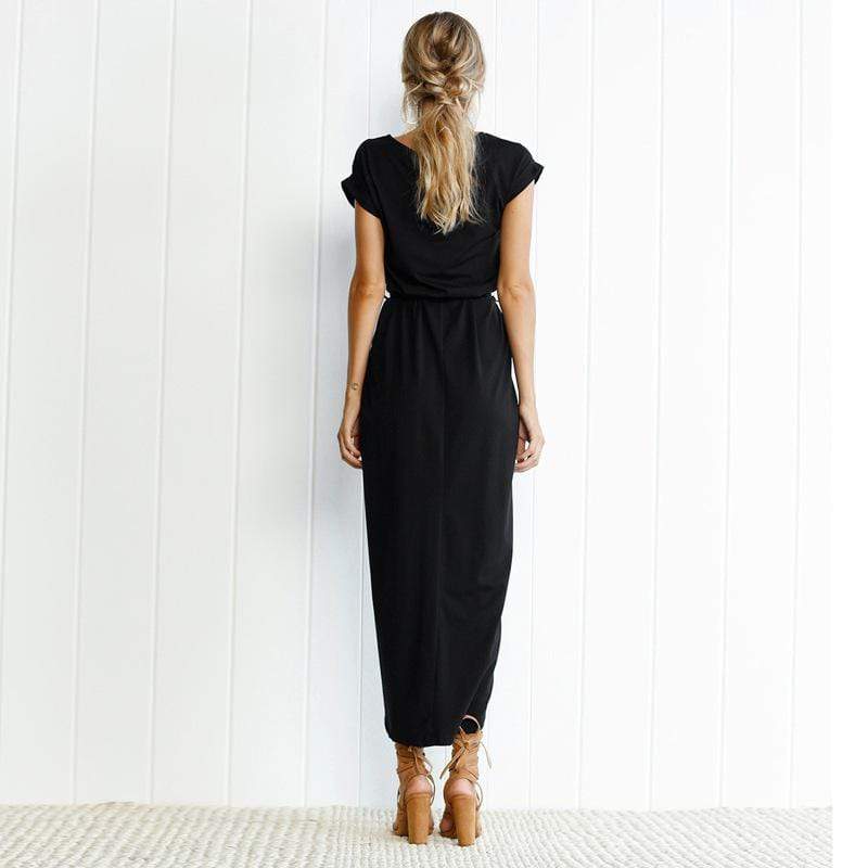 Sola Maxi Dress | Bohemian Long Dress for Women, Polyester-Cotton Blend - Image 6