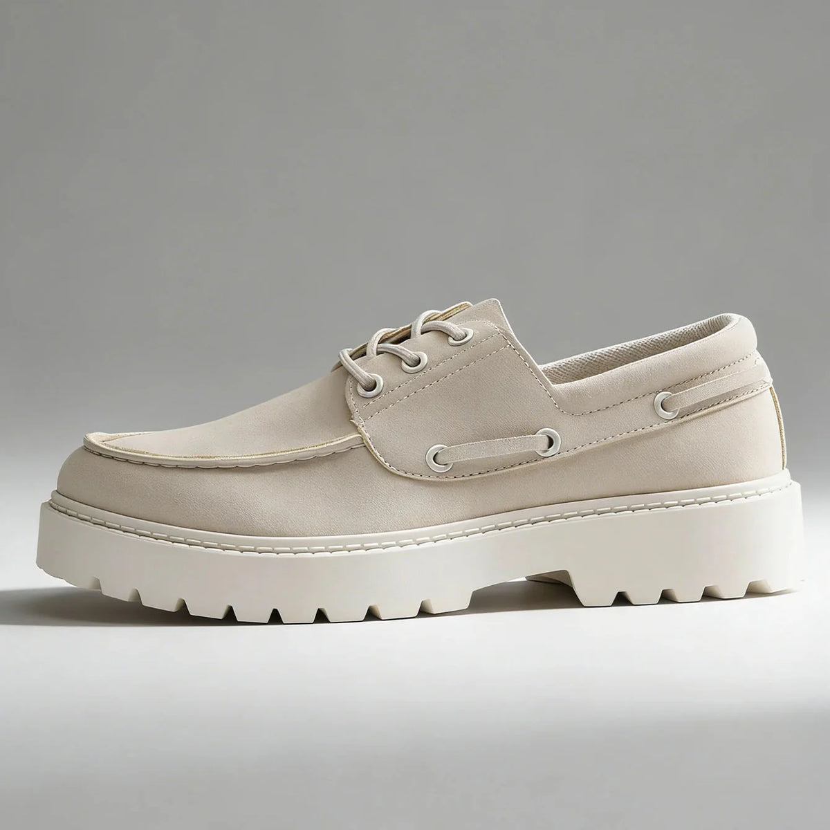 Men's Platform Lace-Up Shoes – product view | Hensley London