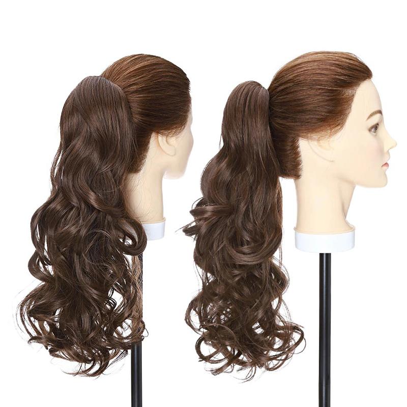 Stylish Clip-In Ponytail Hair Extensions - High-Temperature Fiber, 160g, Lightweight and Versatile for Instant Volume and Length 54