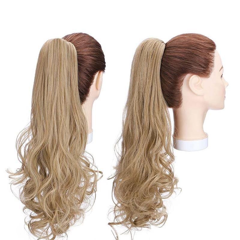 Stylish Clip-In Ponytail Hair Extensions - High-Temperature Fiber, 160g, Lightweight and Versatile for Instant Volume and Length 65