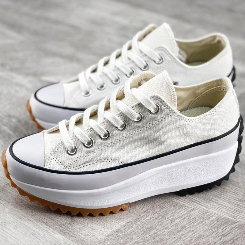 Stylish Women's Platform Sneakers with Chunky Sole – Casual and Trendy Footwear 8