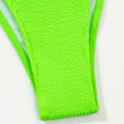 Sandy Women's One-Piece Swimsuit | High Leg Backless Design, Chic Swimwear - Image 7