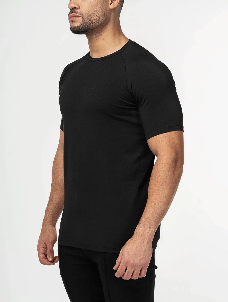 Men's Cotton Crew-Neck T-Shirt – 5-Pack