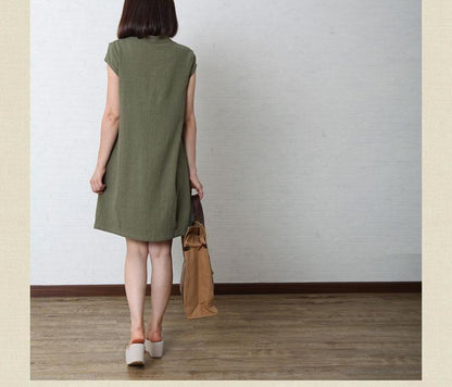 Tera Sundress | Oversized Cotton-Linen for Summer - Image 3