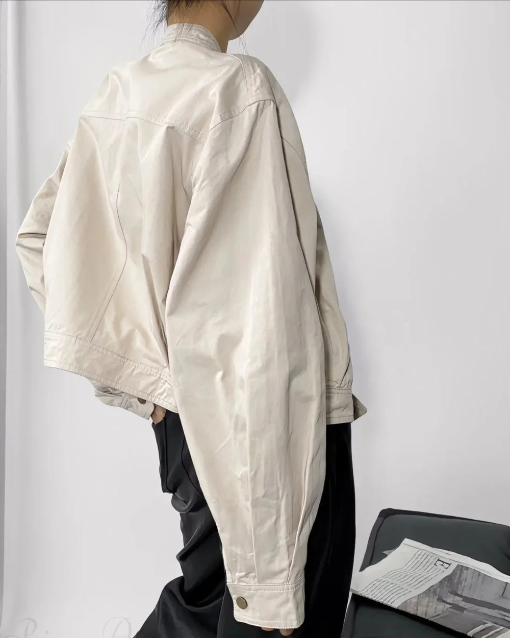 Teco Men's Jacket | Loose Fit, Stand Collar, Functional Pockets 3