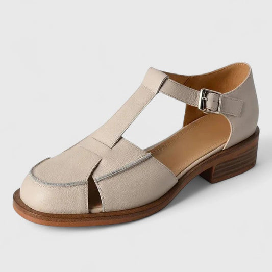 Women's Sandals Black Leather Mary Jane