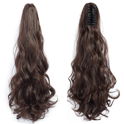 Thick Long Wavy Ponytail Clip-in Hair Extension – Natural Look, Easy Attachment 10