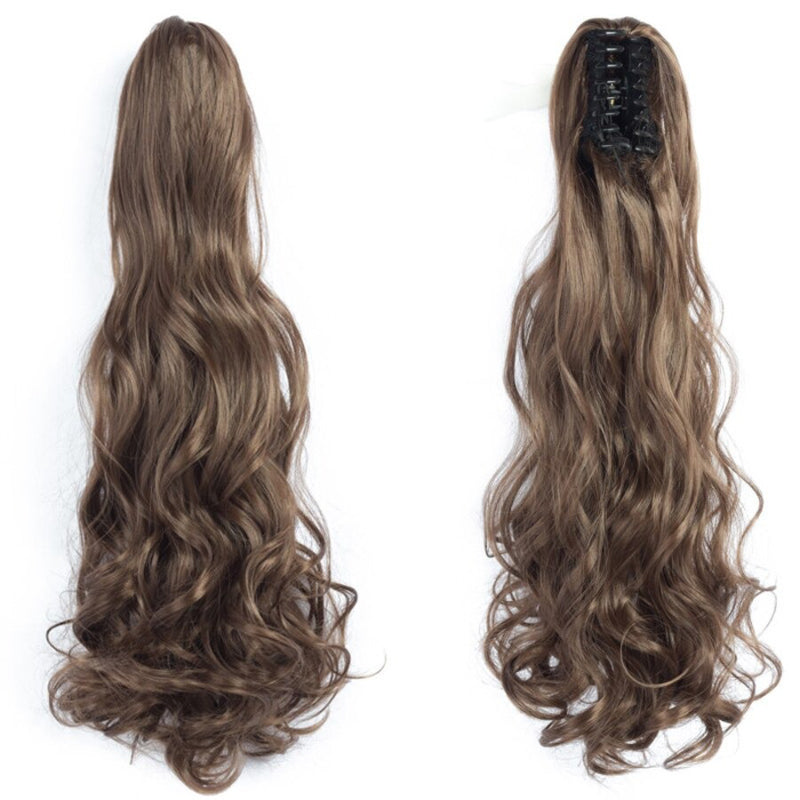 Thick Long Wavy Ponytail Clip-in Hair Extension – Natural Look, Easy Attachment 19