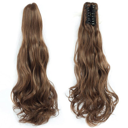 Thick Long Wavy Ponytail Clip-in Hair Extension – Natural Look, Easy Attachment 39