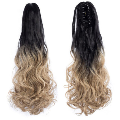 Thick Long Wavy Ponytail Clip-in Hair Extension – Natural Look, Easy Attachment 52