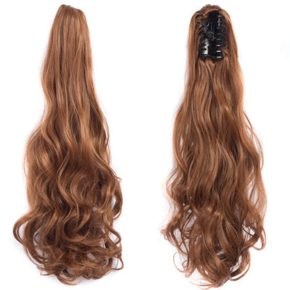 Thick Long Wavy Ponytail Clip-in Hair Extension – Natural Look, Easy Attachment 59